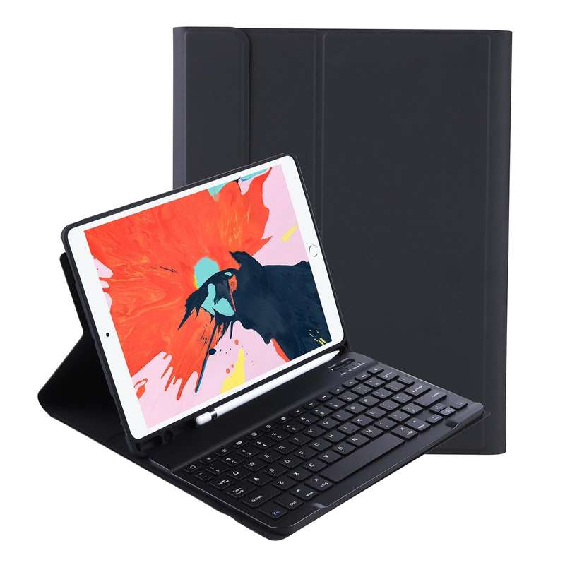 T098B Integrated Ultra-thin Candy Colors Bluetooth Keyboard Tablet Case for iPad Air 4 10.9 inch ...
