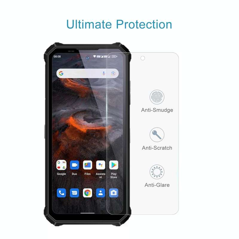 For OUKITEL WP19 50pcs 0.26mm 9H 2.5D Tempered Glass Film