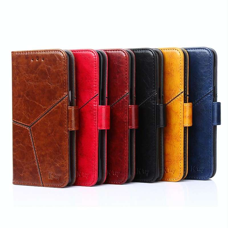 For Samsung Galaxy A52 5G / 4G Geometric Stitching Horizontal Flip TPU + PU Leather Case with Hol...