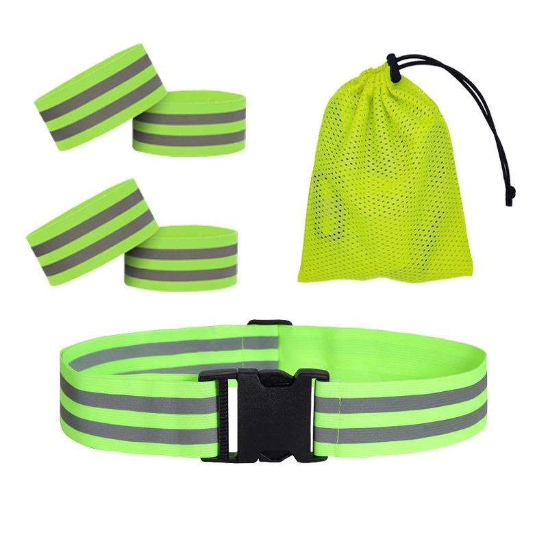 Reflective Elastic Band Suit Night Running Construction Site Traffic Safety Reflective Equipment,...