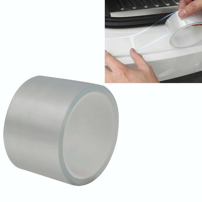 Universal Car Door Invisible Anti-collision Strip Protection Guards Trims Stickers Tape, Size: 7c...