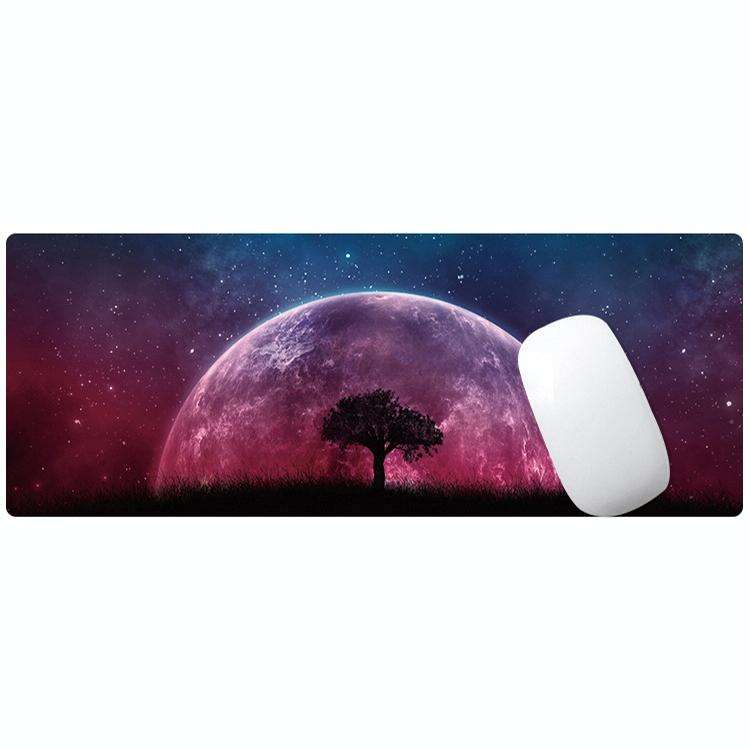 400x900x4mm Locked Large Desk Mouse Pad(2 Lotus)