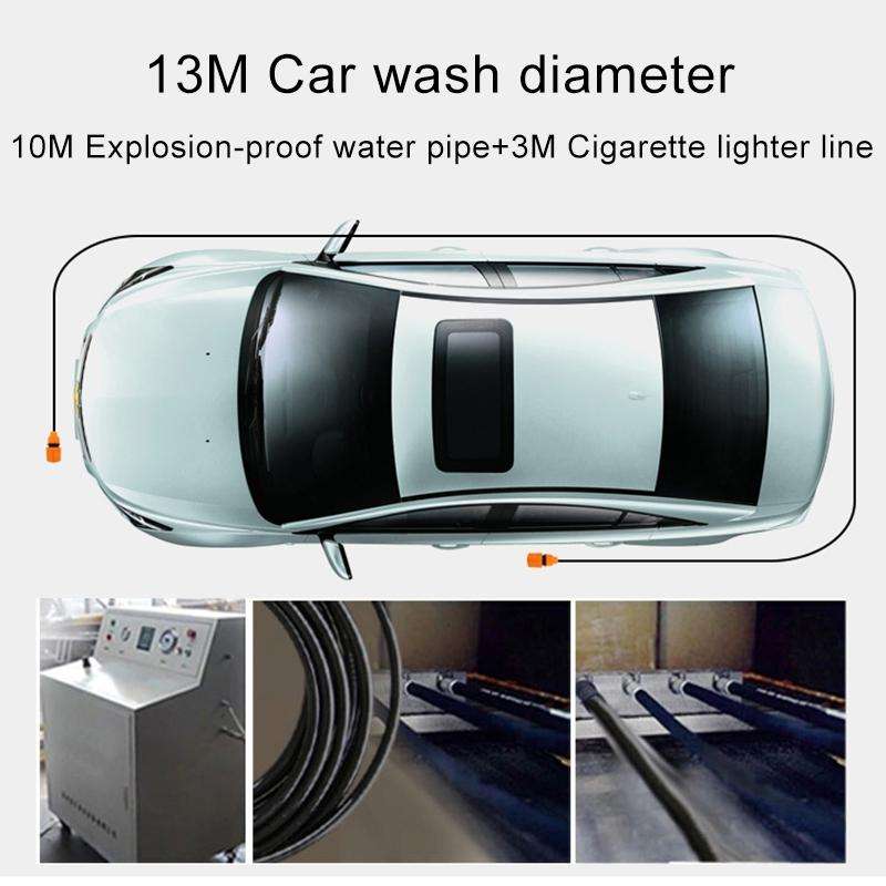 220V Portable Double Pump + Power Supply High Pressure Outdoor Car Washing Machine Vehicle Washin...