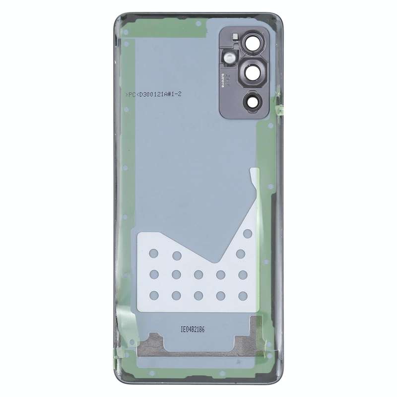 For Samsung Galaxy A82 Battery Back Cover With Camera Lens (Black)