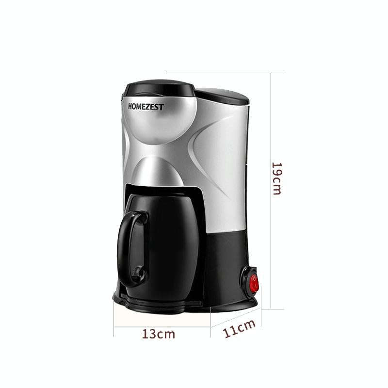 Homezest Household Small Coffee Machine Fully Automatic Portable Mini Single Cup Coffee Maker, St...