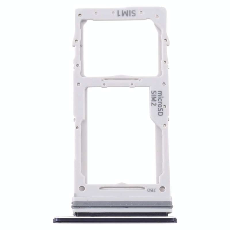 For Samsung Galaxy Note 10 Lite SM-N770 SIM Card Tray + SIM Card Tray / Micro SD Card Tray (Black)