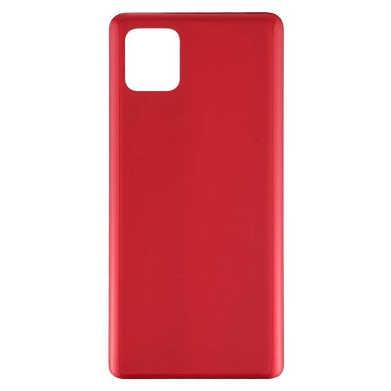 For Samsung Galaxy A91 Battery Back Cover (Red)