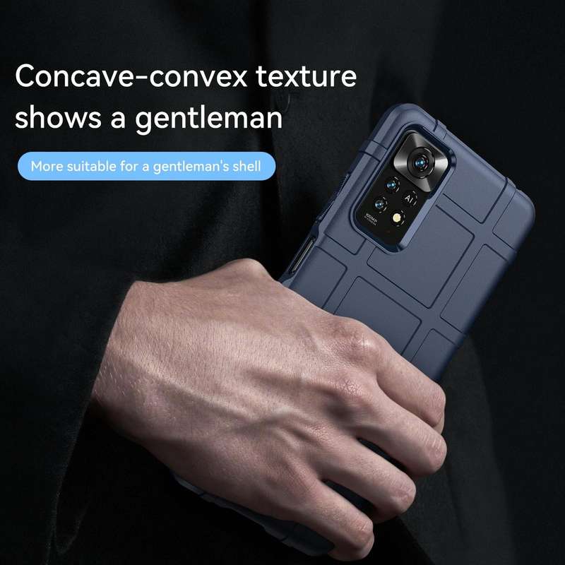 For Xiaomi Redmi Note 11 Pro 4G/Redmi Note 11 Pro 5G Global Full Coverage Shockproof TPU Case(Blue)