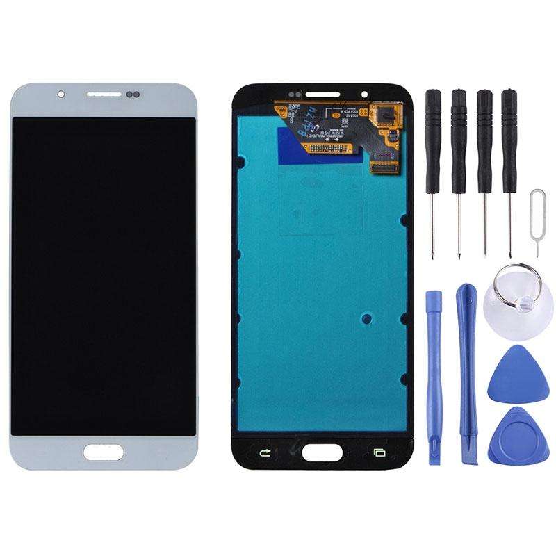 Original LCD Display + Touch Panel for Galaxy A8 / A8000(White)