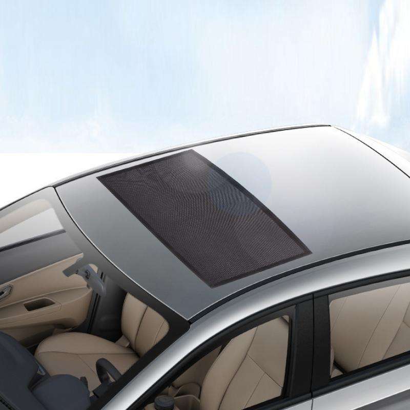 100x65cm Car Sunroof Magnetic Suction Anti-Mosquito Cover Anti-Mosquito Screen Window