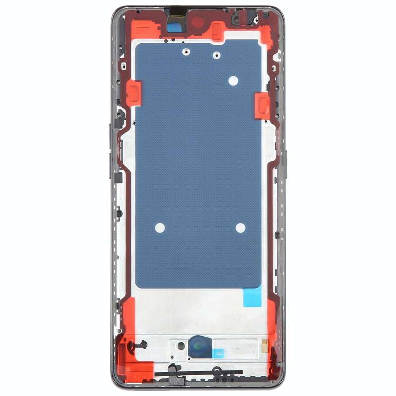 For OPPO A1 Pro Original Front Housing LCD Frame Bezel Plate (Black)