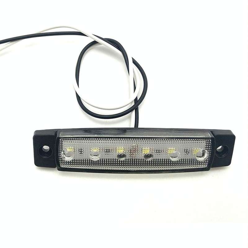 4 PCS 12V 6 SMD Auto Car Bus Truck Wagons External Side Marker Lights LED Trailer Indicator Light...