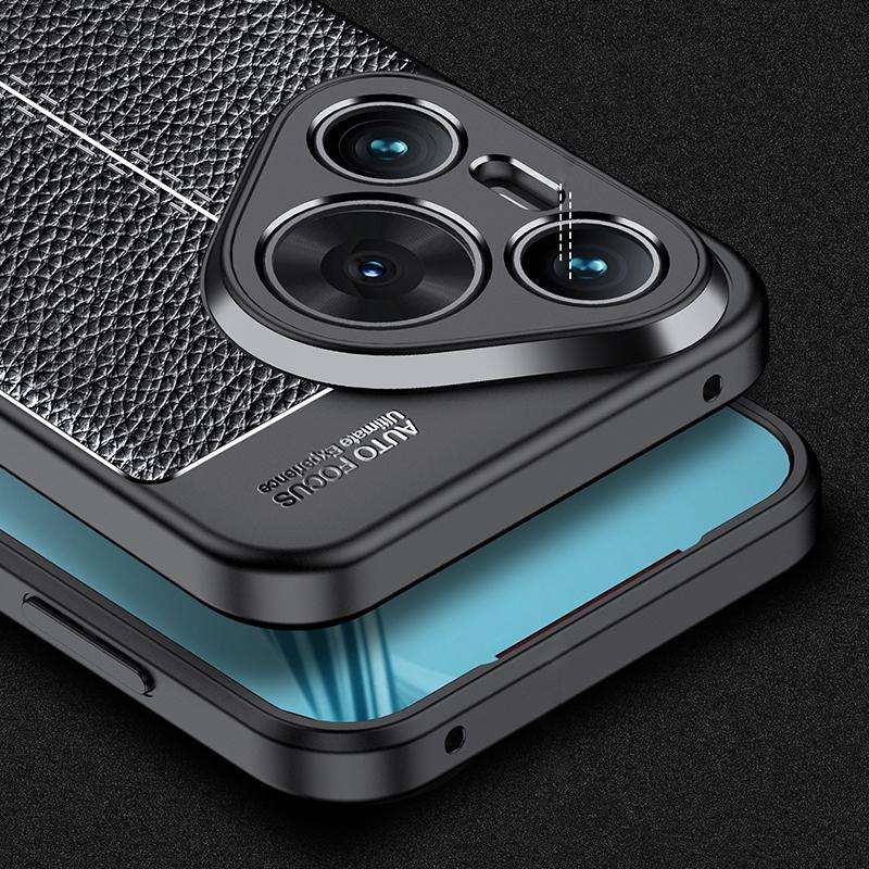For Huawei Pura 70 Pro / 70 Pro+ Litchi Texture TPU Shockproof Phone Case(Black)