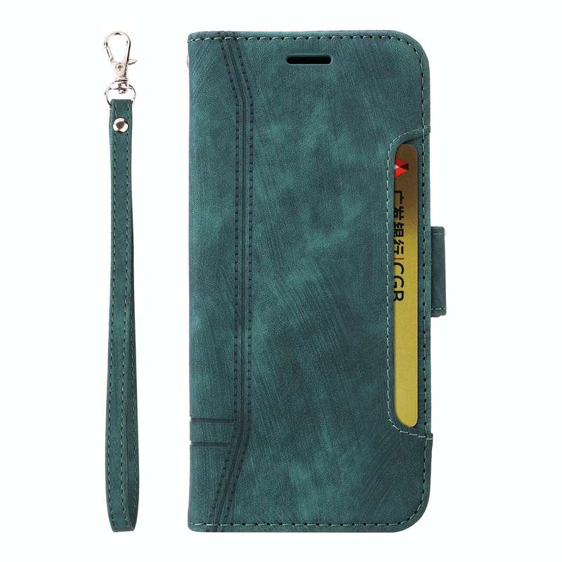 For vivo Y02s / Y16 4G BETOPNICE Dual-side Buckle Leather Phone Case(Green)