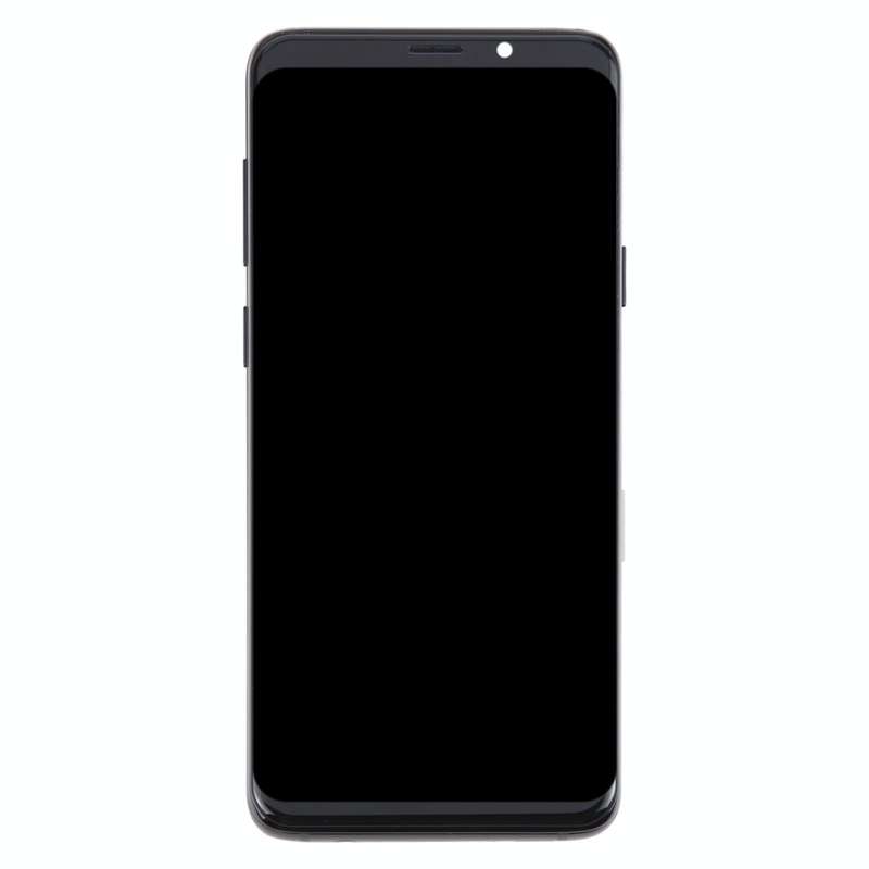 TFT LCD Screen for Samsung Galaxy S9+ SM-G965 Digitizer Full Assembly with Frame(Black)
