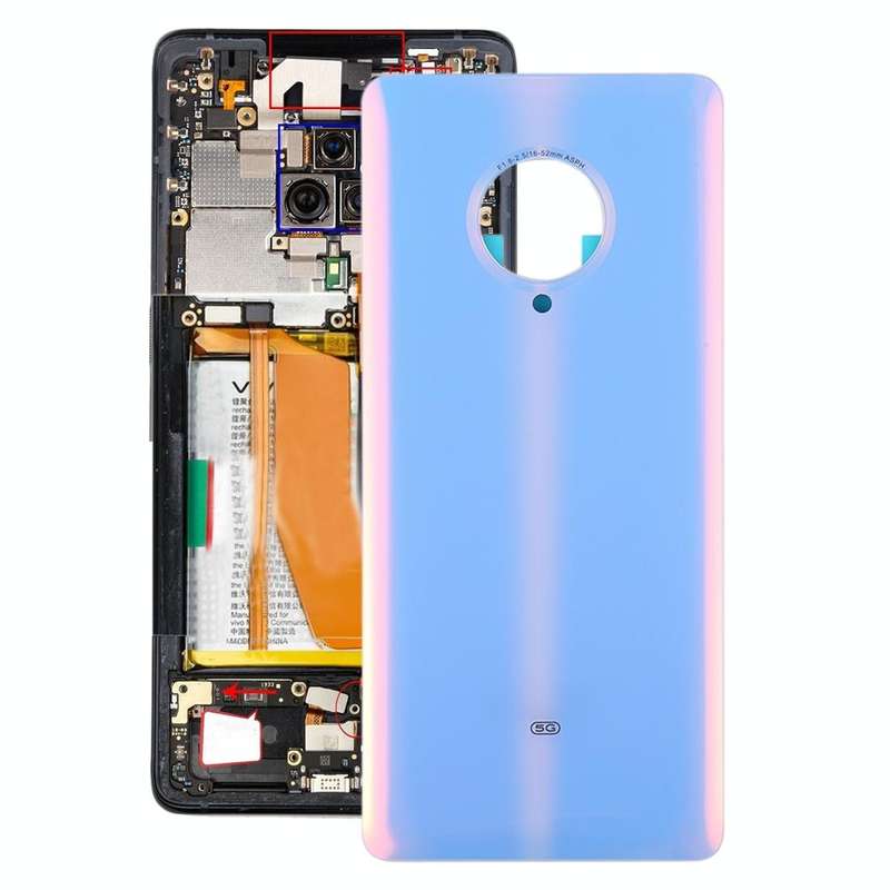 For Vivo NEX 3 5G Battery Back Cover (Blue)