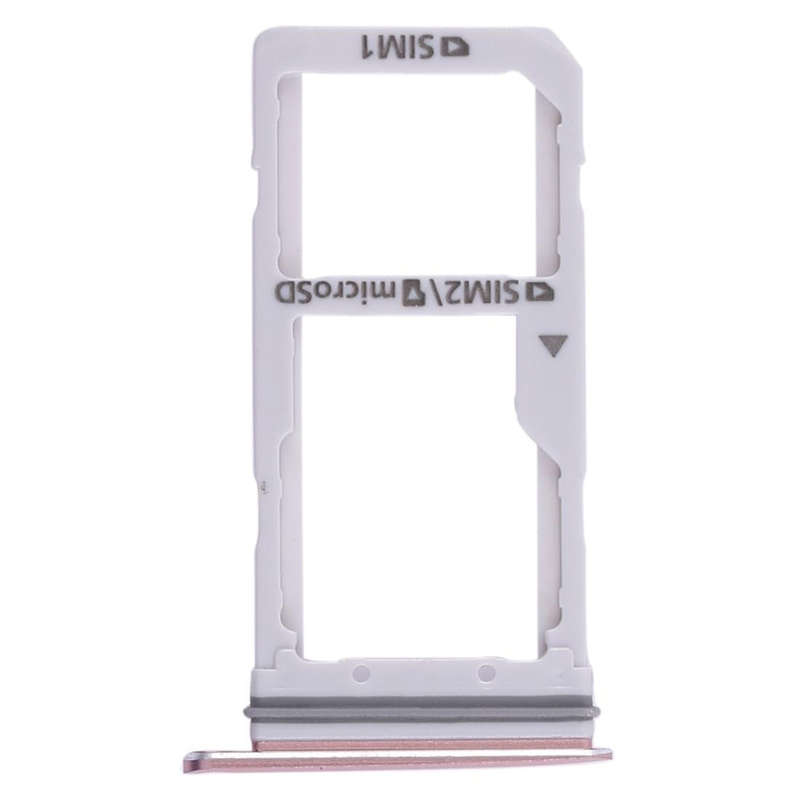 For Galaxy S7 Edge 2 SIM Card Tray / Micro SD Card Tray (Pink)