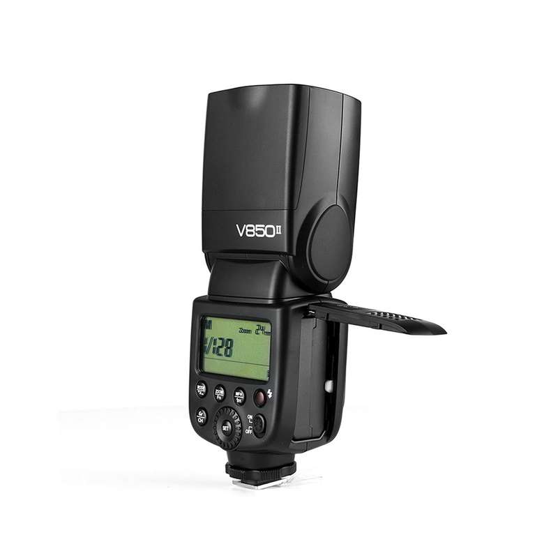 Godox V850II 2.4GHz Wireless 1/8000s HSS Flash Speedlite for Canon / Nikon DSLR Cameras(Black)