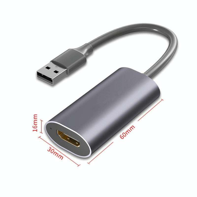 HD31 HDMI To USB2.0 High Definition Game Live Recording 4K With Cable Collector