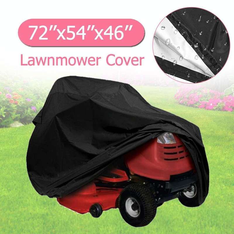Shovel Lawn Mower Cover UV Fallen Leaves Protection Cover, Size: 183x137x117cm