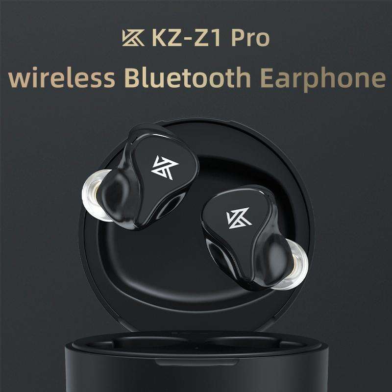KZ Z1 Pro Dynamic True Wireless Bluetooth 5.2 Sports In-ear Earphone(Black)