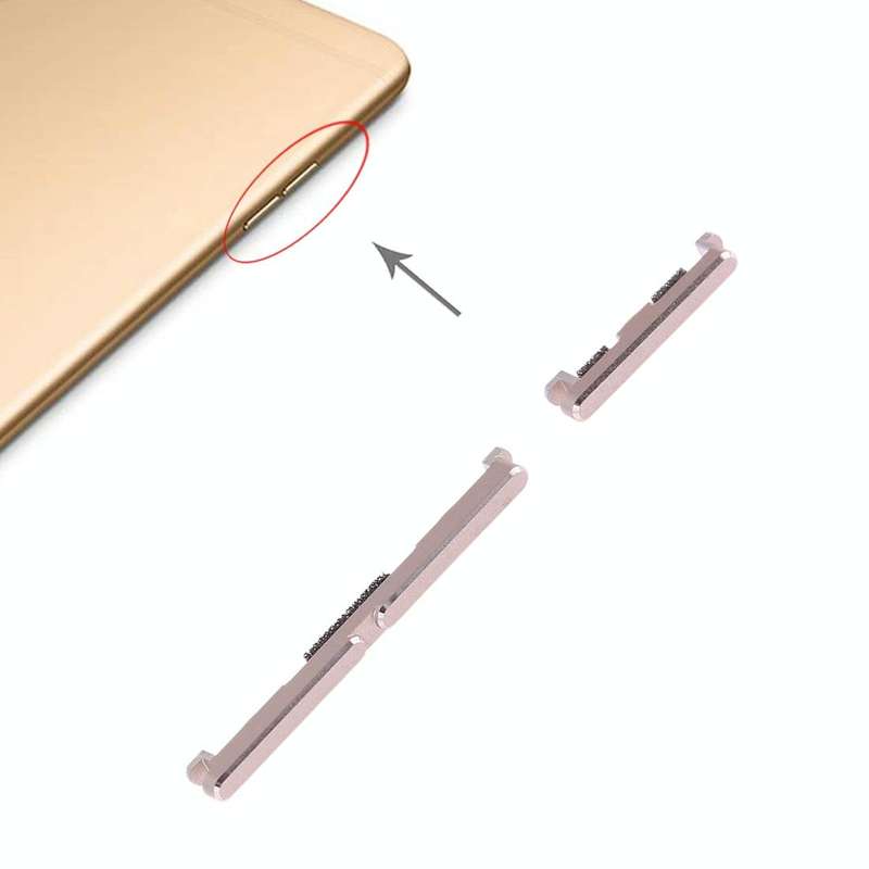 For OPPO R9sk Side Keys(Gold)