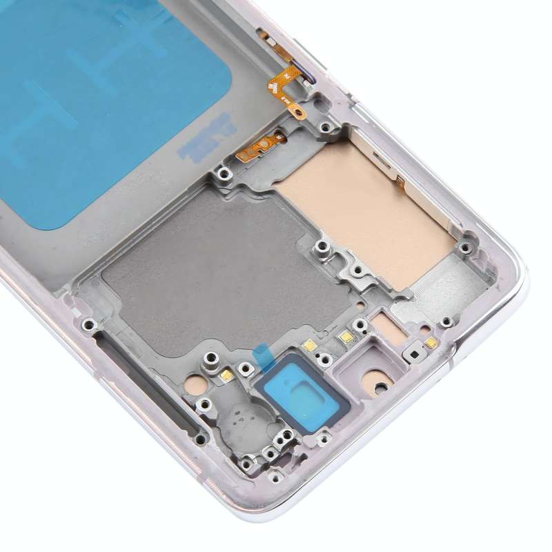 For Samsung Galaxy S21 5G SM-G991 TFT LCD Screen Digitizer Full Assembly with Frame (Silver)