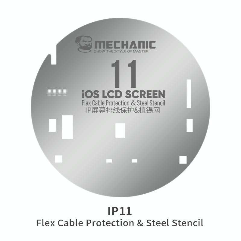 Mechanic UFO LCD Screen Flex Cable Protection and Reballing Planting For iPhone 11