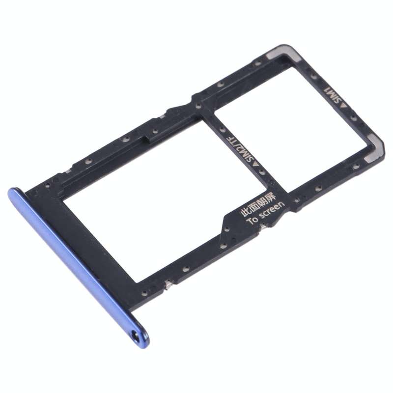 For Huawei Maimang 11 SIM + SIM / Micro SD Card Tray (Blue)