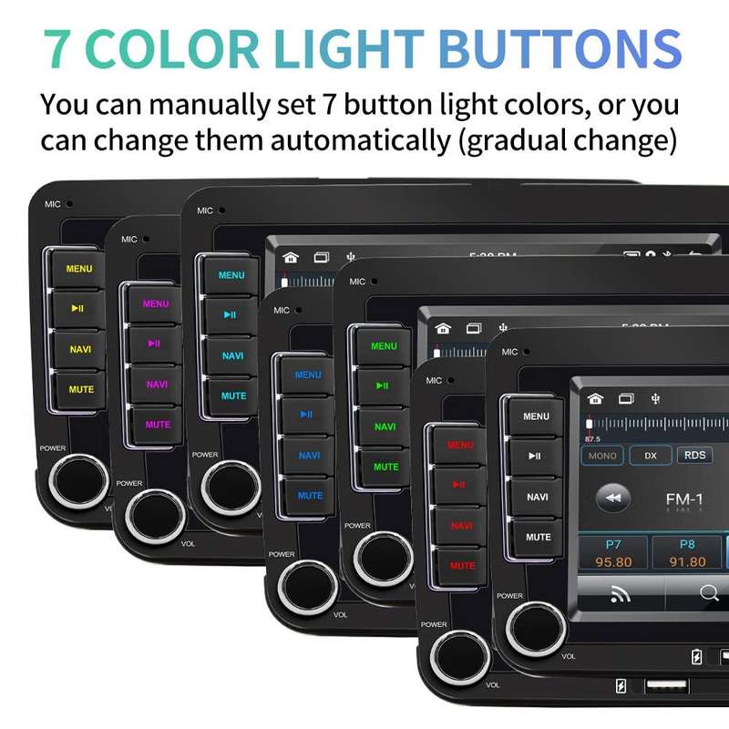 S9070 For Volkswagen 7 inch Portable Car MP5 Player Support CarPlay / Android Auto, Specification...