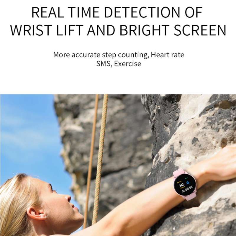 W9 Smart Sport Bracelet, Support Heart Rate Detection & Pedometer & Sedentary Reminder & Sleep Mo...