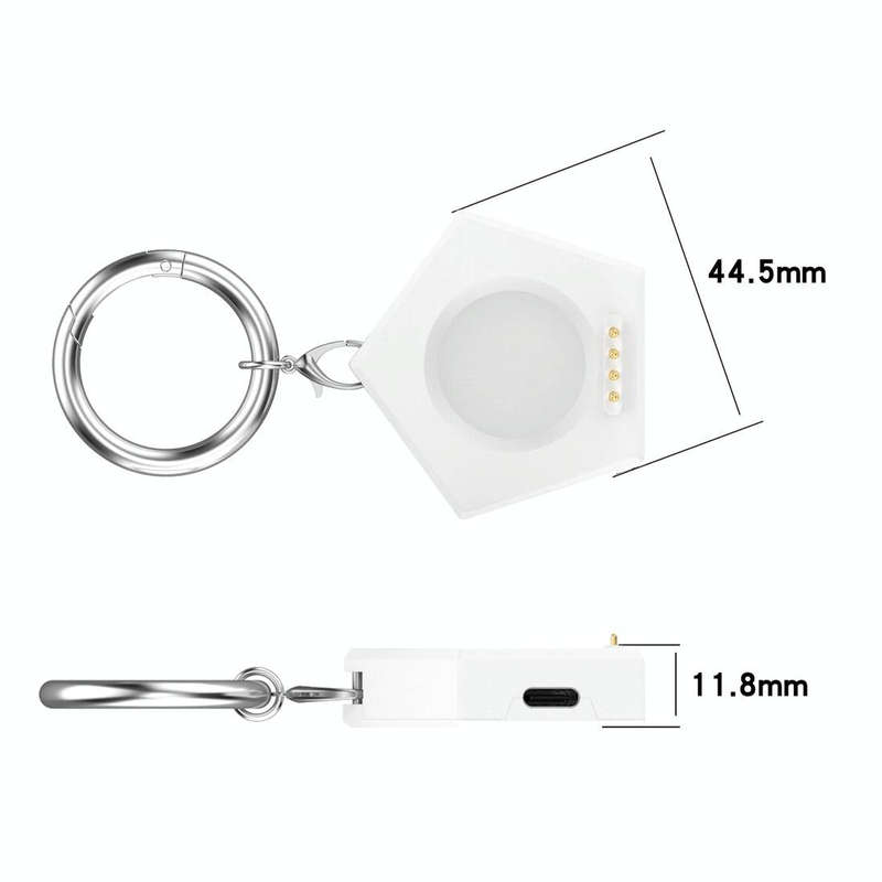 For OPPO Watch X / OnePlus Watch 2 Portable Smart Watch Charger(White)