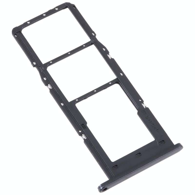 For Samsung Galaxy F14 5G Original SIM Card Tray + SIM Card Tray + Micro SD Card Tray (Black)