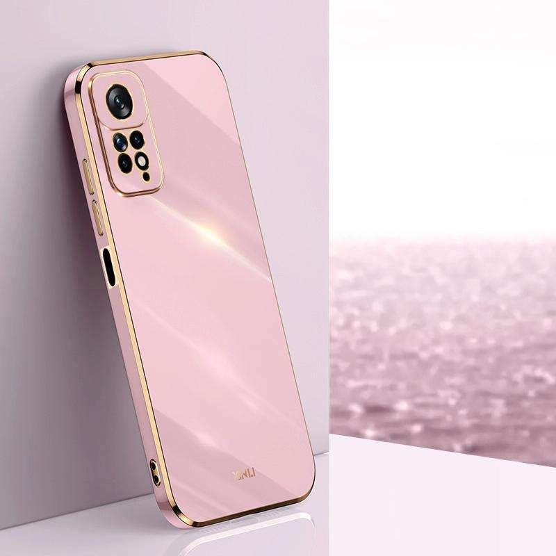 For Xiaomi Redmi Note 11 Pro 4G/5G Foreign XINLI Straight Edge 6D Electroplate TPU Phone Case(Che...
