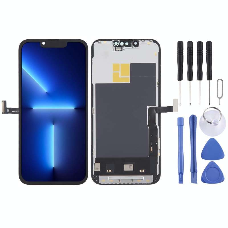 For iPhone 13 Pro Soft DD OLED LCD Screen with Digitizer Full Assembly