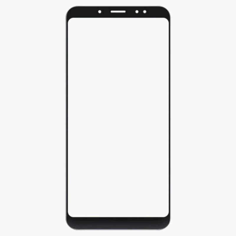 Front Screen Outer Glass Lens with OCA Optically Clear Adhesive for Xiaomi Redmi Note 5(White)