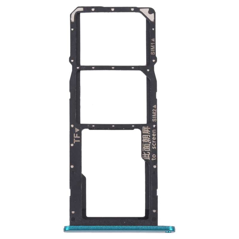 SIM Card Tray + SIM Card Tray / Micro SD Card Tray for Huawei Enjoy 20e (Green)