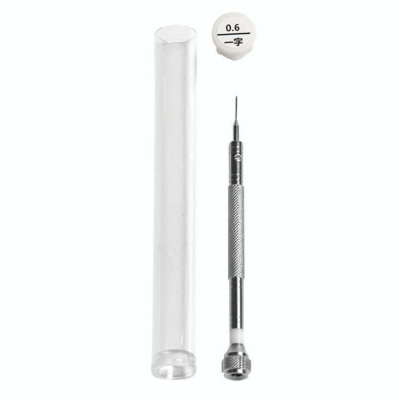 LSD5120 Repair Watch Glasses Stainless Steel Screwdriver Precision Watch Screwdriver Tool 0.6 Str...