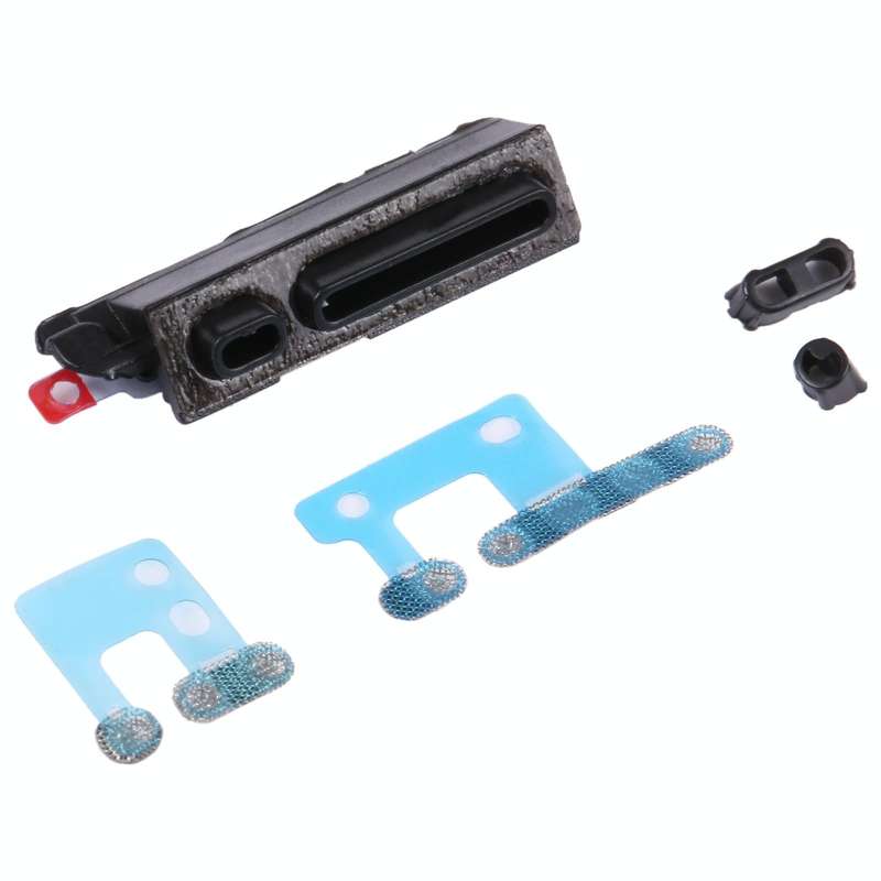 10sets Speaker Ringer Buzzer Dustproof Mesh For iPhone 14 Pro (Black)