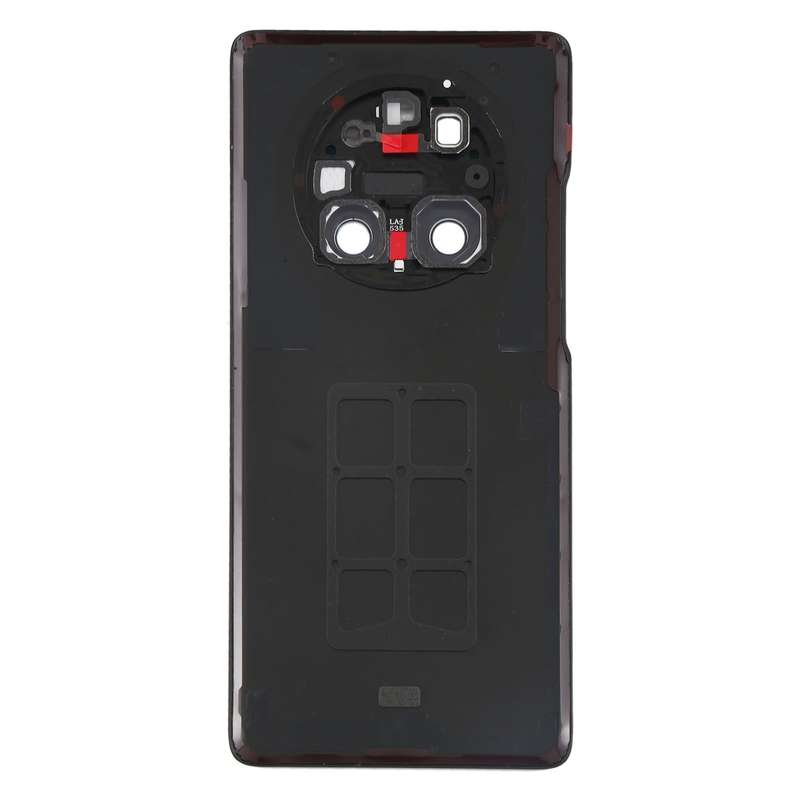 Original Battery Back Cover with Camera Lens Cover for Huawei Mate 40 Pro(Silver)
