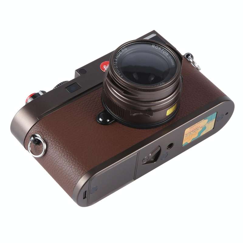 For Leica M11 Non-Working Fake Dummy Camera Model Photo Studio Props(Coffee)