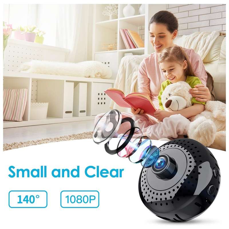 L27 Wireless Mini Camera HD 4K Night Vision Motion Detection Home Security Camcorder