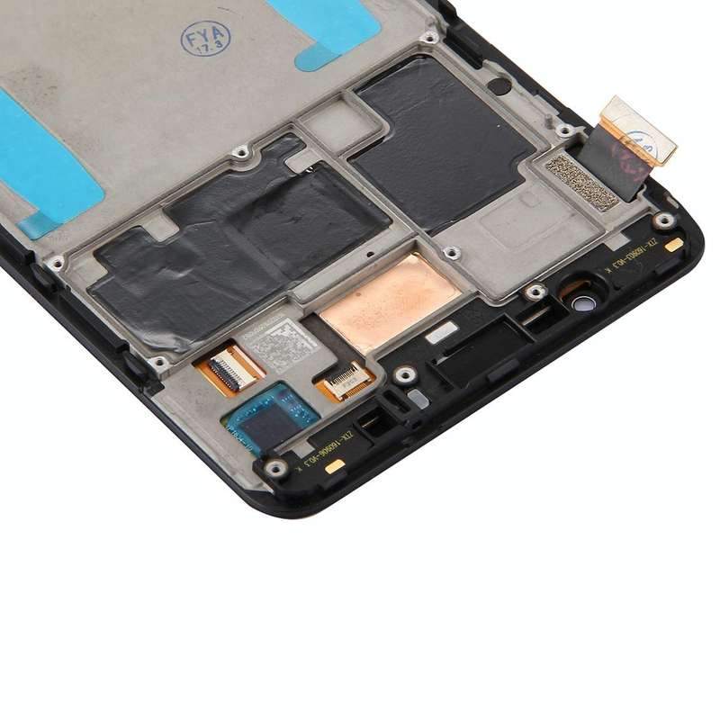 Original LCD Screen For Meizu Pro 6 Plus Digitizer Full Assembly with Frame(Black)