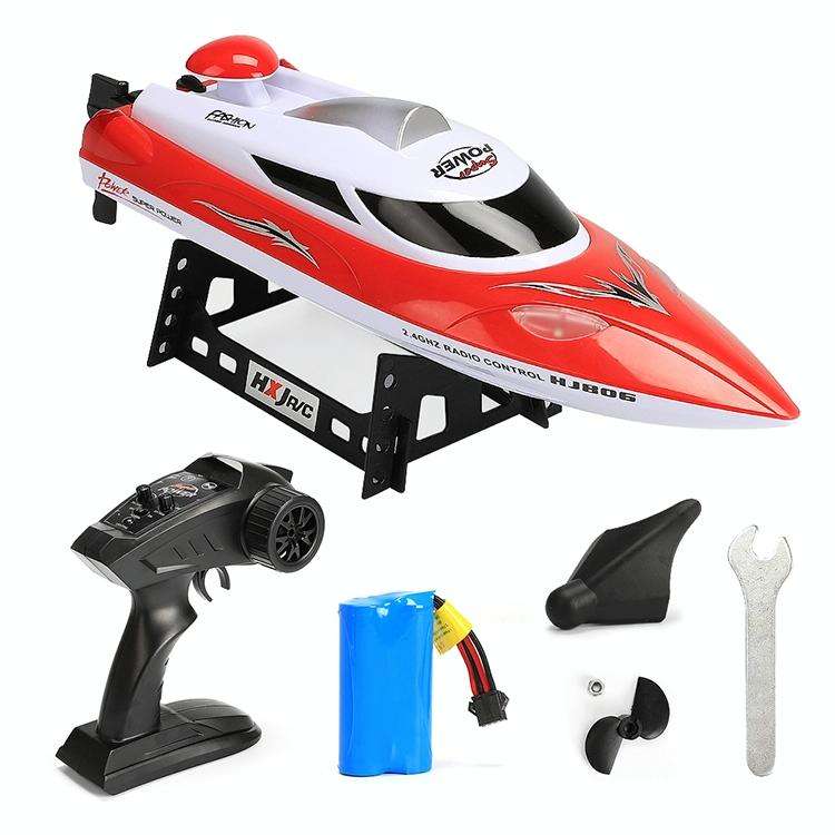 HongXunJie HJ806 2.4Ghz Water Cooling High Speed Racing Boats with Remote Controller, Auto Flip F...