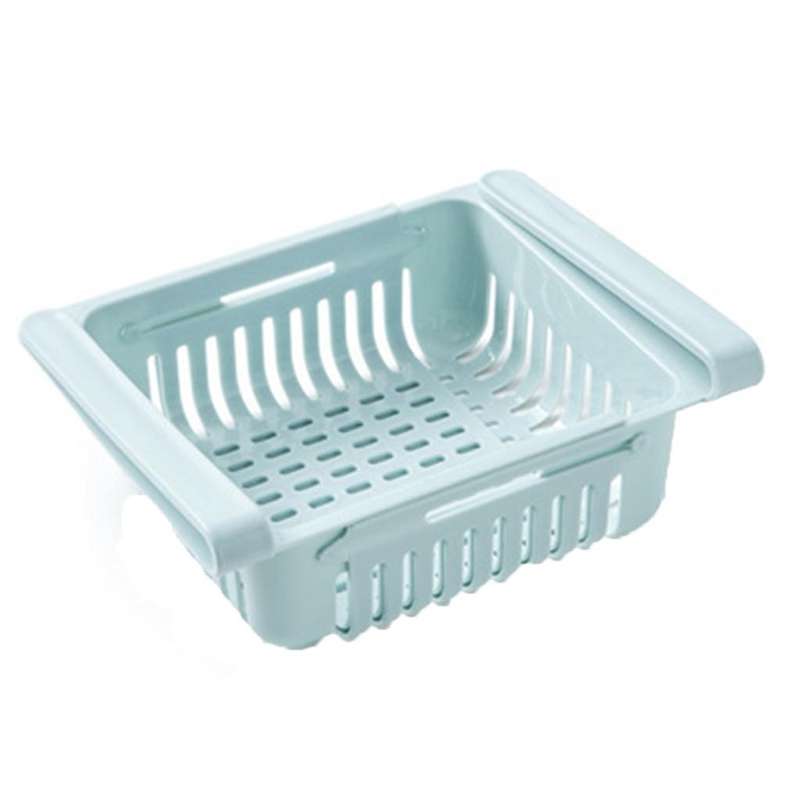 Refrigerator Storage Box Refrigerators Drawer Shelf(Blue)