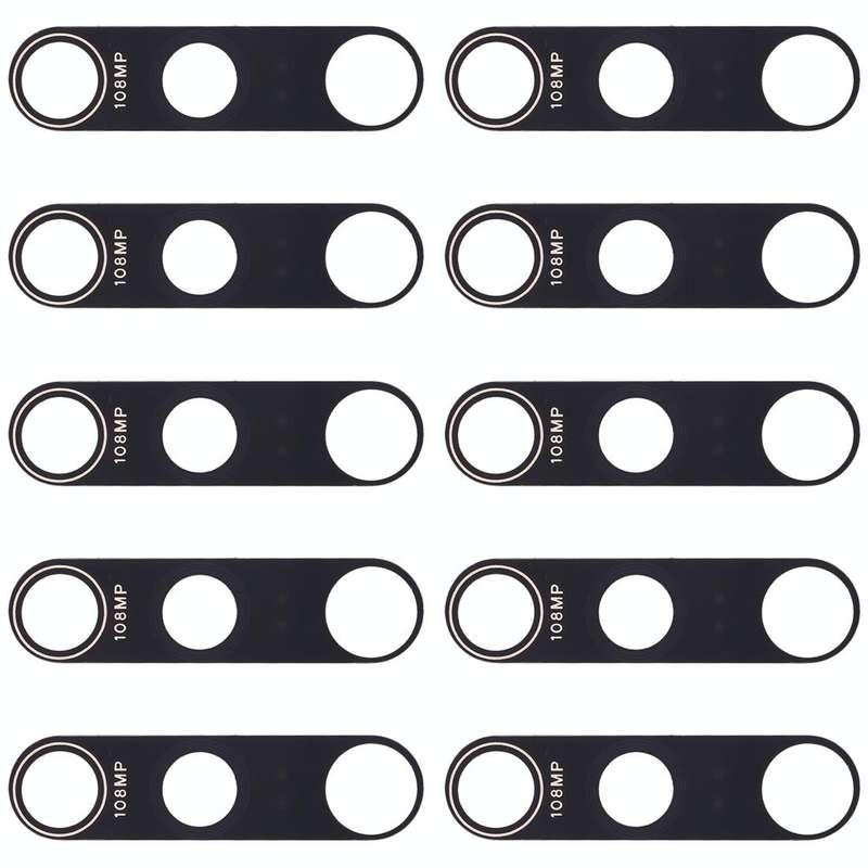 10 PCS Back Camera Lens for Xiaomi Mi 10 Pro 5G