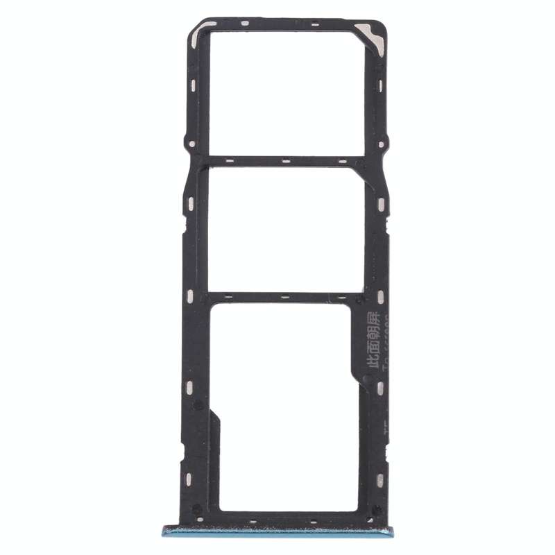For OPPO Realme C3 RMX2027, RMX2020, RMX2021  SIM Card Tray + SIM Card Tray + Micro SD Card Tray ...