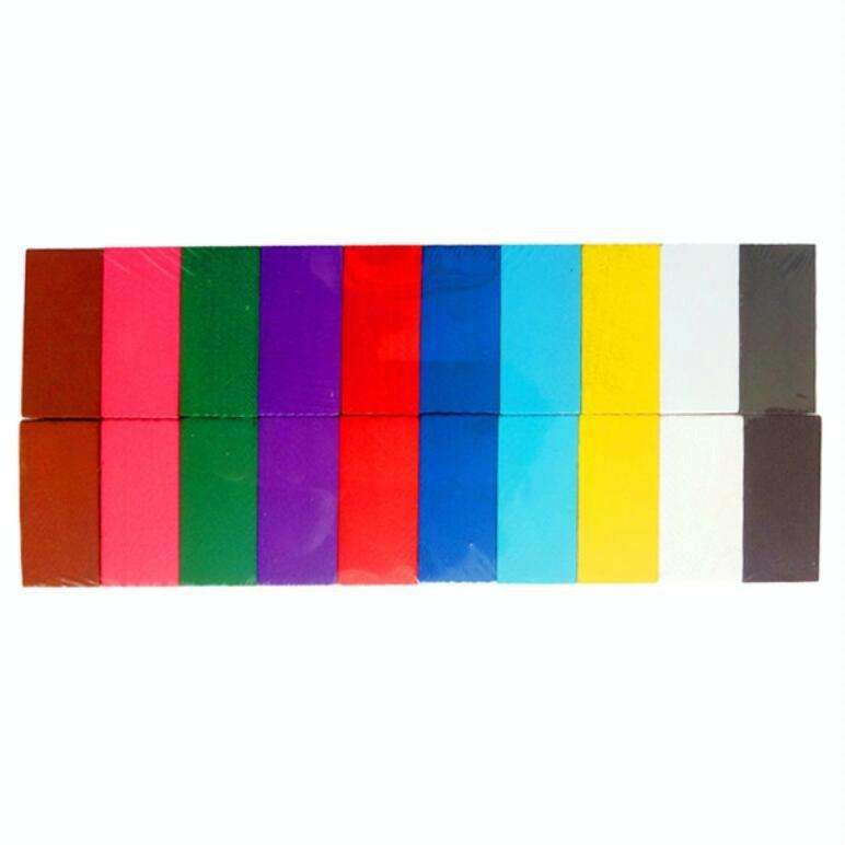 10 Colors 120 PCS / Set Building Blocks Competition Puzzle Early Education Wooden Toys for Childr...