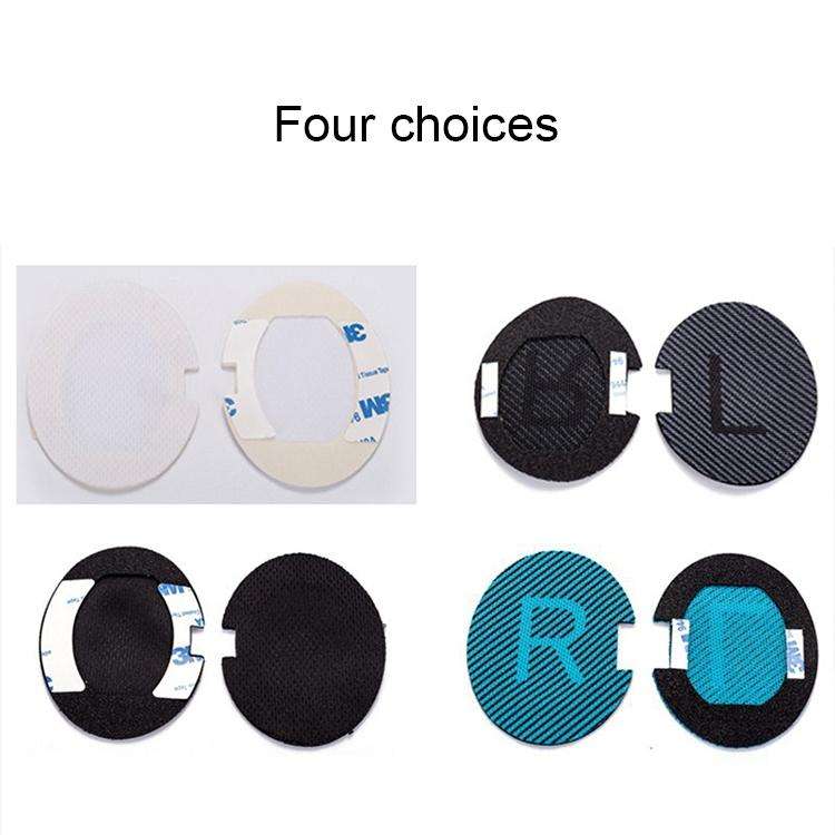 1 Pair Soft Earmuff Headphone Jacket with LR Cotton for BOSE QC2 / QC15 / AE2 / QC25 / QC35(Black...
