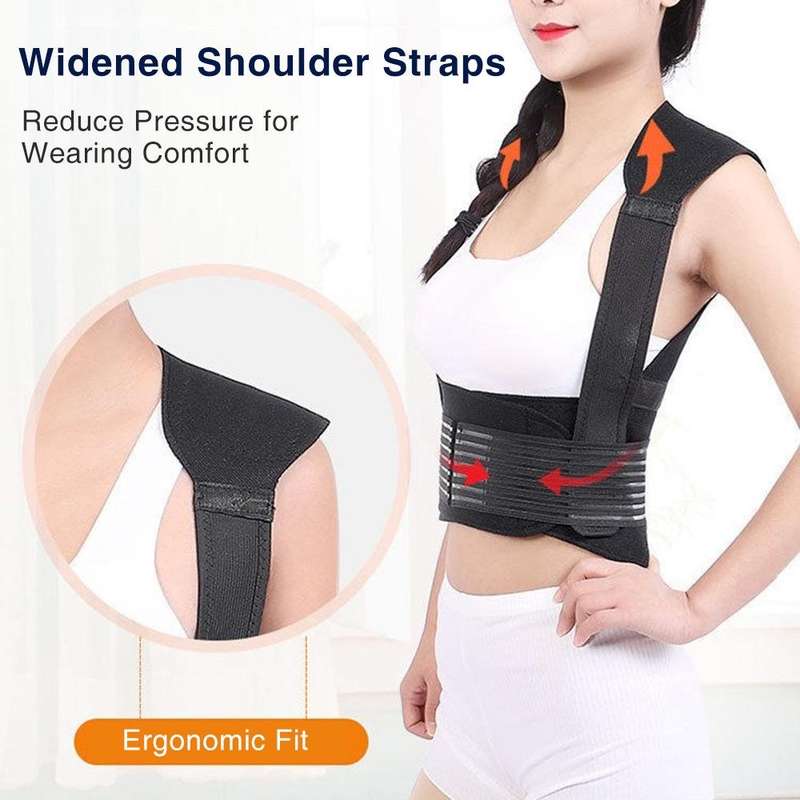 HailiCare Household Neck Back Waist Protector Waistcoat Warm Vest Protective Gear with Magnet The...